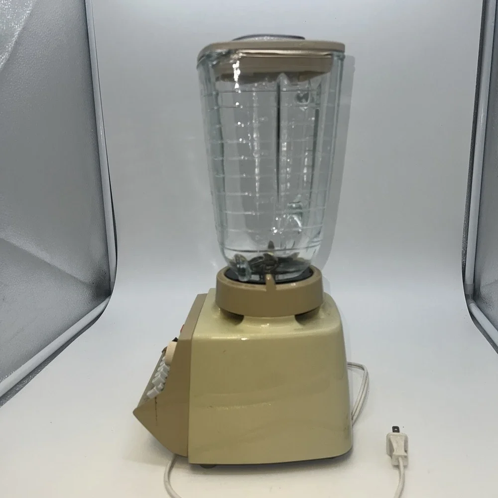Vintage Osterizer Blender Imperial 14 Speed Oster, Glass Pitcher Tested
